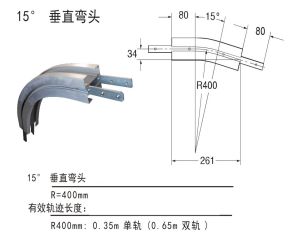 85垂直彎頭15度